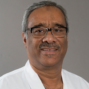 A picture showing Dr. Syed Q. Kazmi smiling.